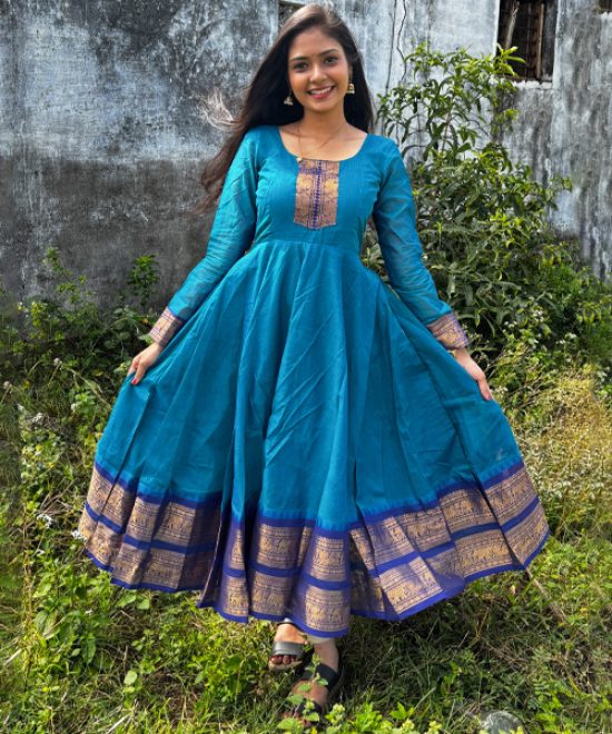 Mia Cotton Maxi with Dupatta