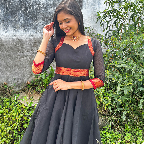 Diya Cotton Maxi with Dupatta